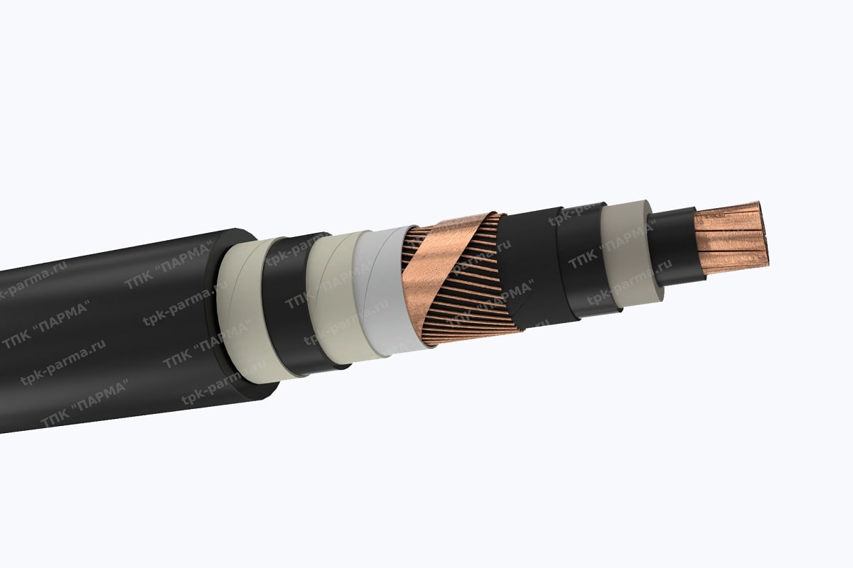 Кабель ПвВнг(B)-LS 3х400/70 - 20кВ