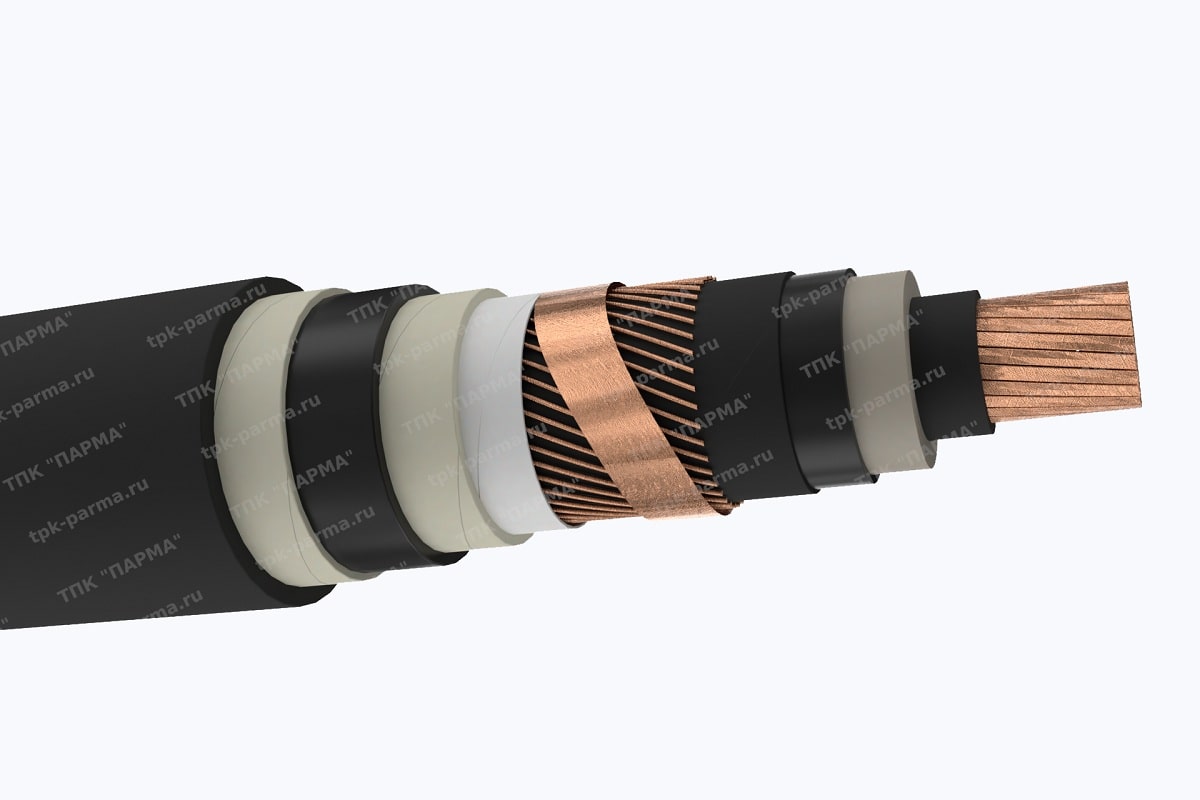 Кабель ПвВнг(B)-LS 3х120/70 - 20кВ