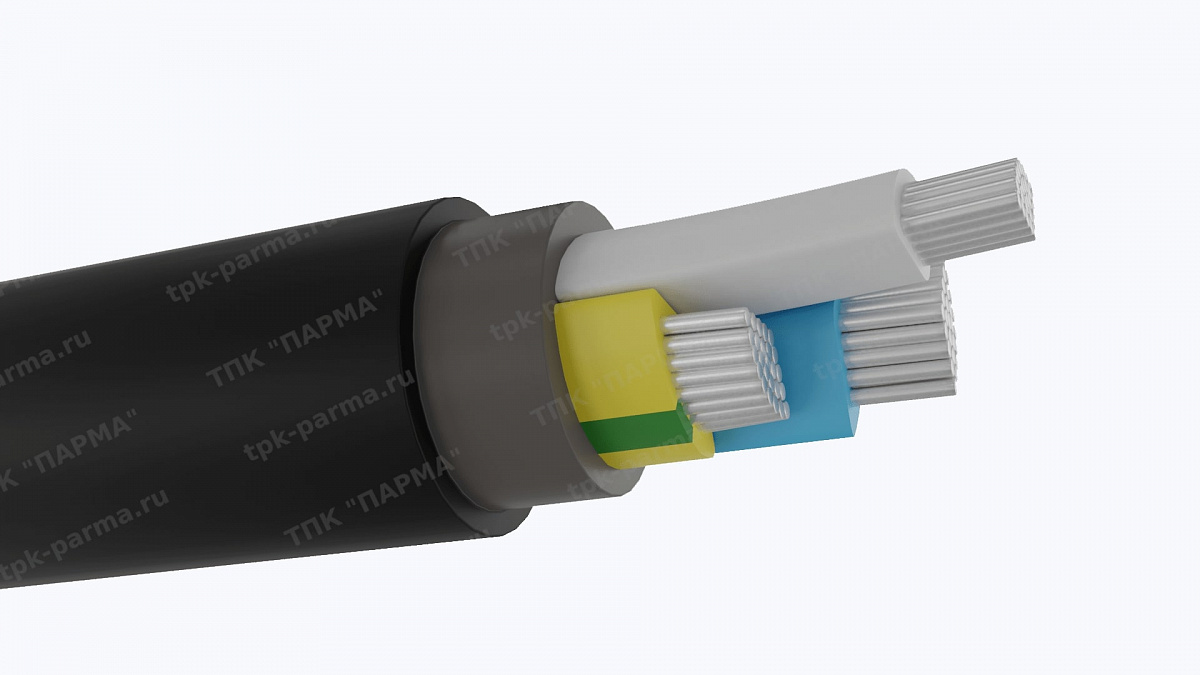 Кабель АВВГнг(A)-LSLTx 4х2,5
