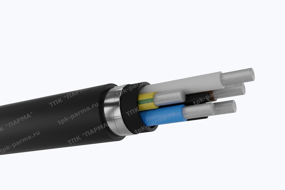 Кабель АПвБШвнг(B) 3х4