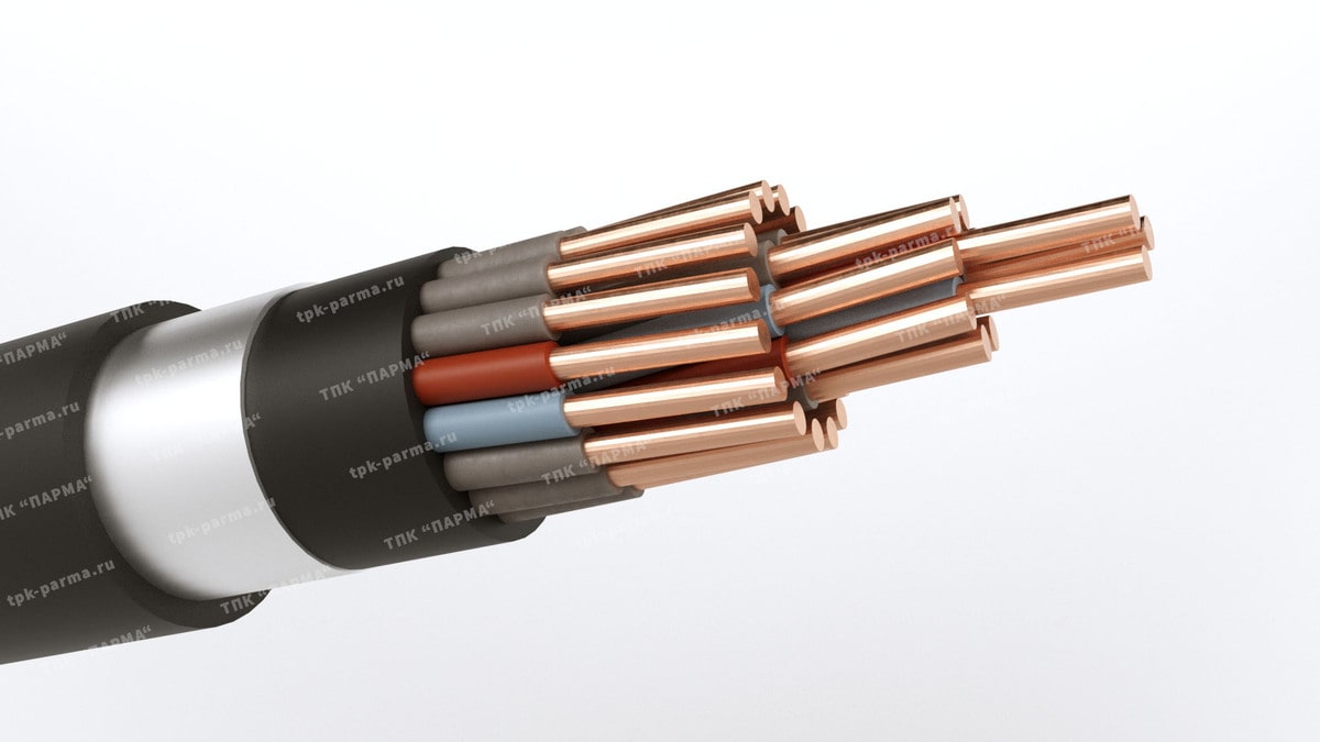 Кабель КВБбШвнг(A)-LS 10х0,75