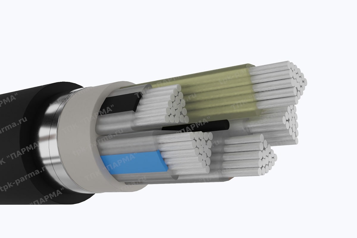 Кабель АПвБбШп 2х35