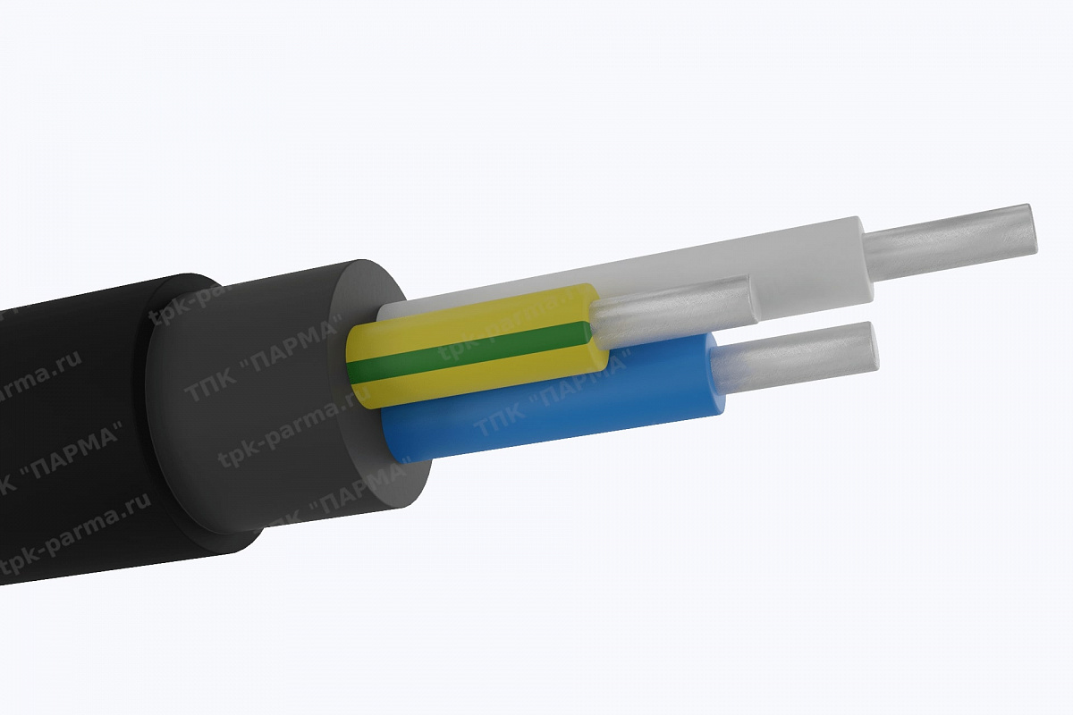 Кабель АВВГнг(A)-LSLTx 4х6